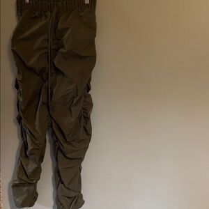 SHEIN Dark Green Casual Pants